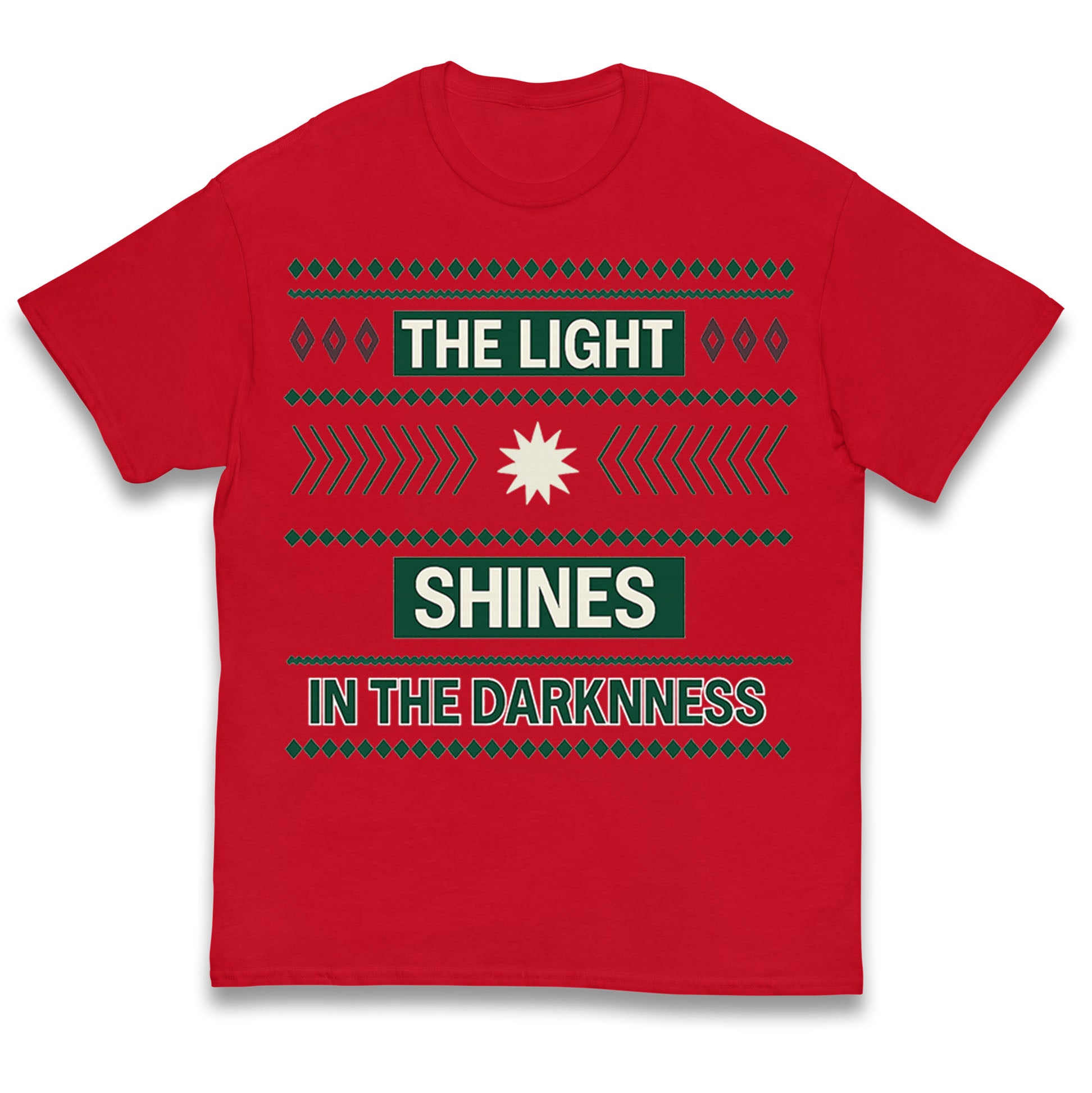 The Light Shines in the Darkness Kids T Shirt