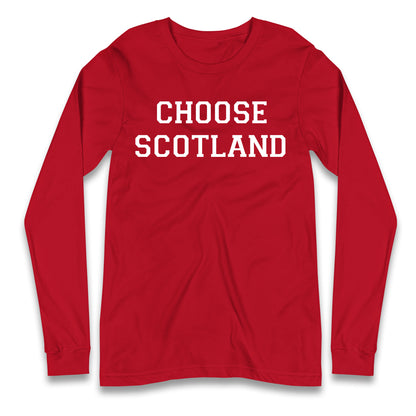 Choose Scotland World Cup TV Advert Longsleeve Tee