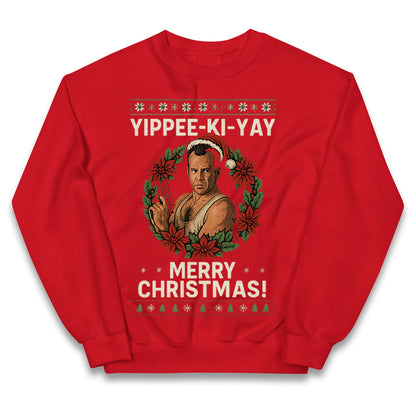 Yippee-Ki-Yay Die Hard Kids Jumper