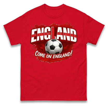 England Retro World Cup T Shirt