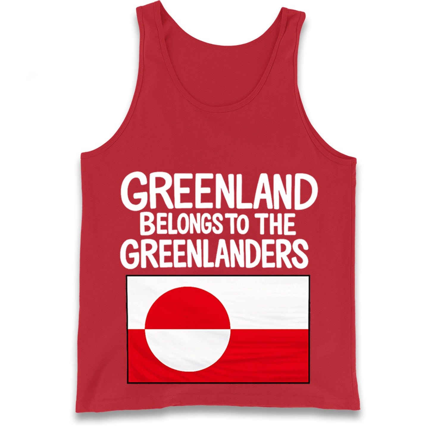 Greenland Belongs To The Greenlanders Tank Top