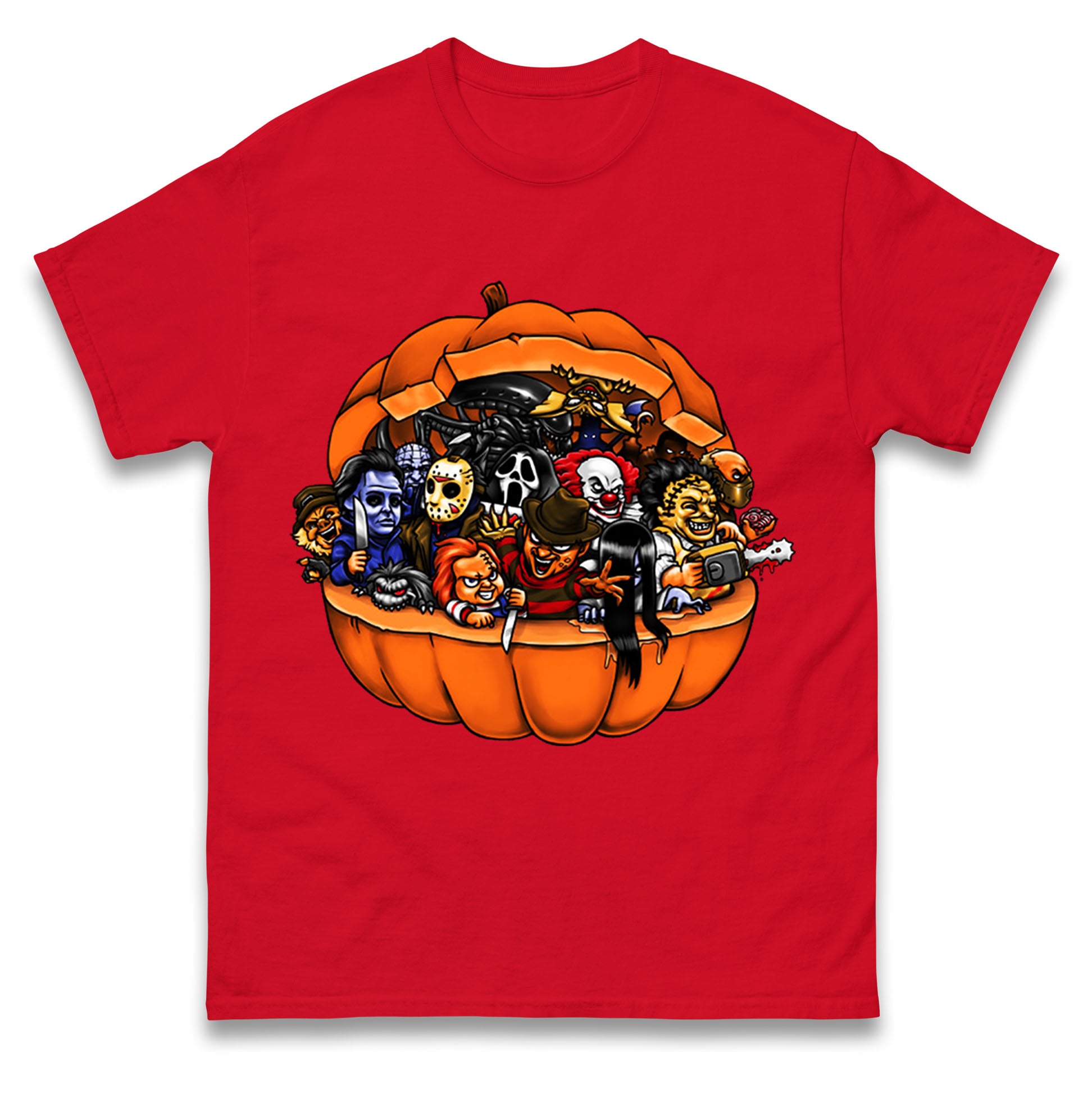 Super Villains Horror Friends t shirts
