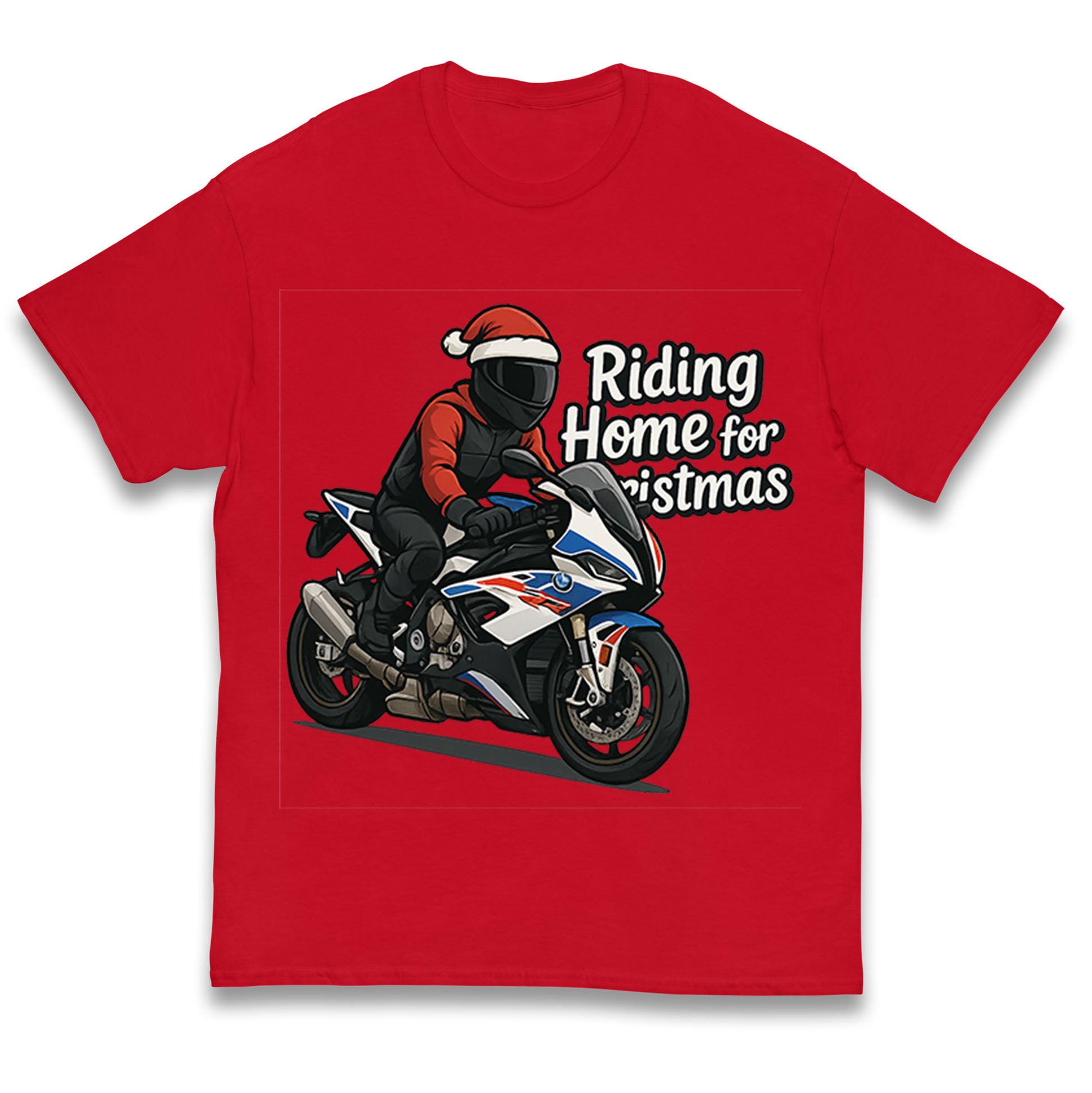 BMW S1000RR Christmas Kids T Shirt