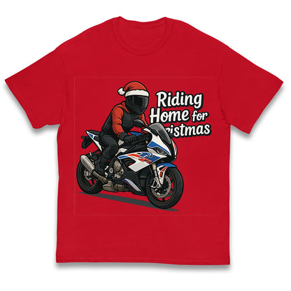BMW S1000RR Christmas Kids T Shirt