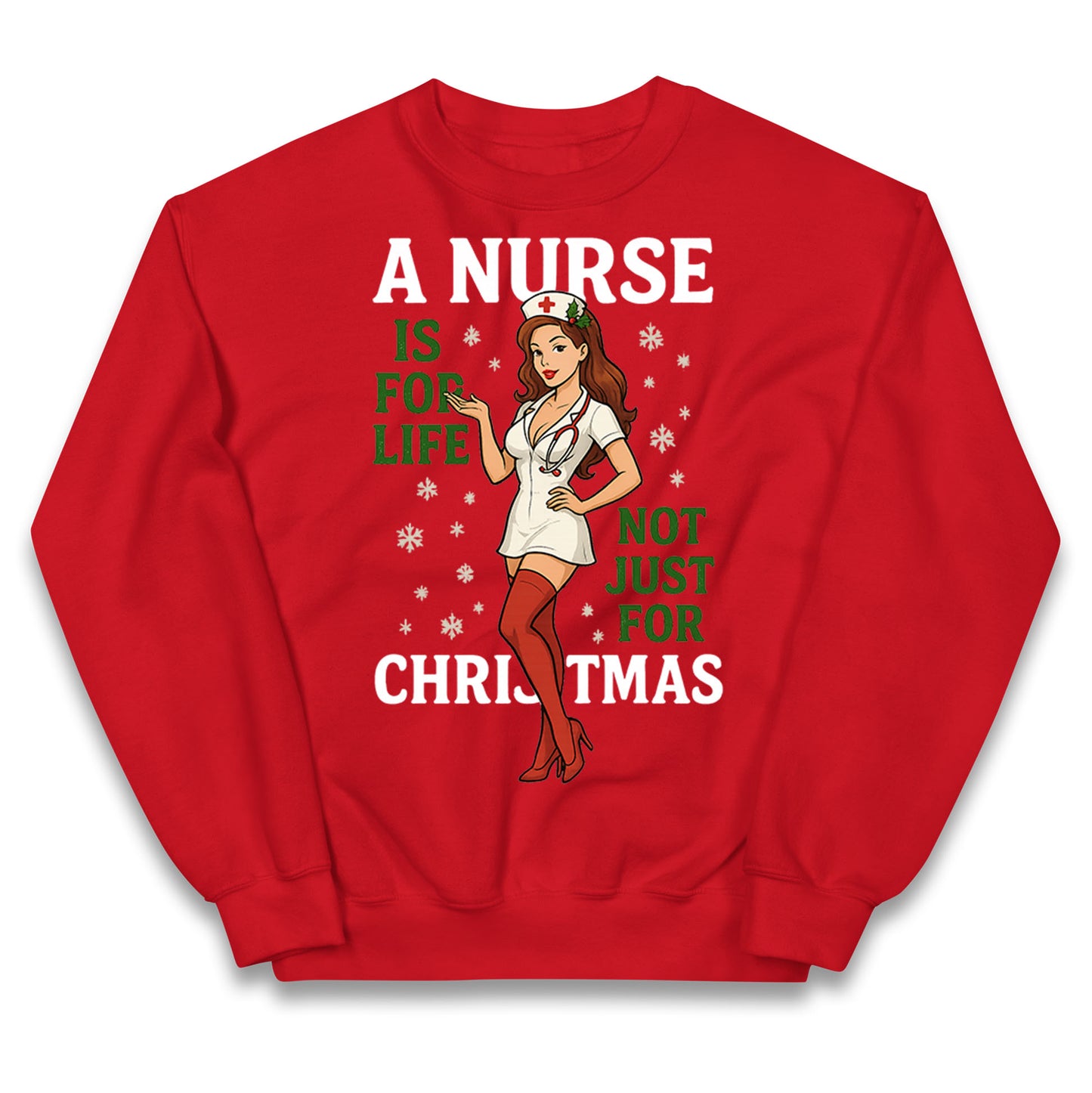 Nurse Christmas Kids Jumper 