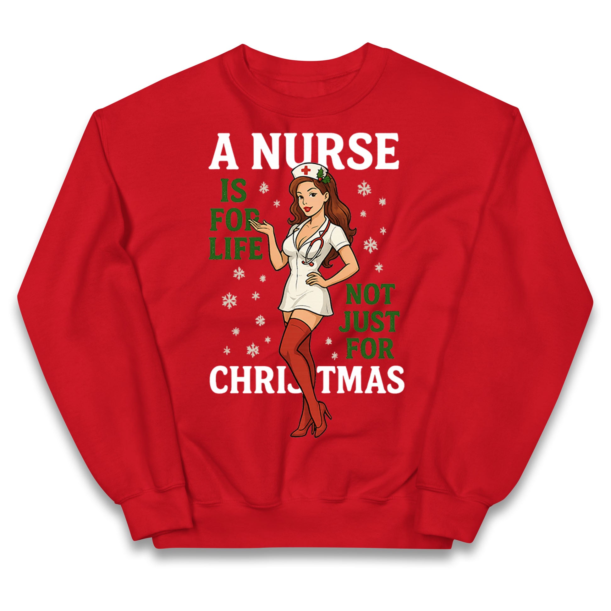 Nurse Christmas Kids Jumper 