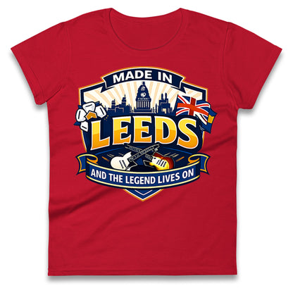 Made In Leeds Ladies T Shirt