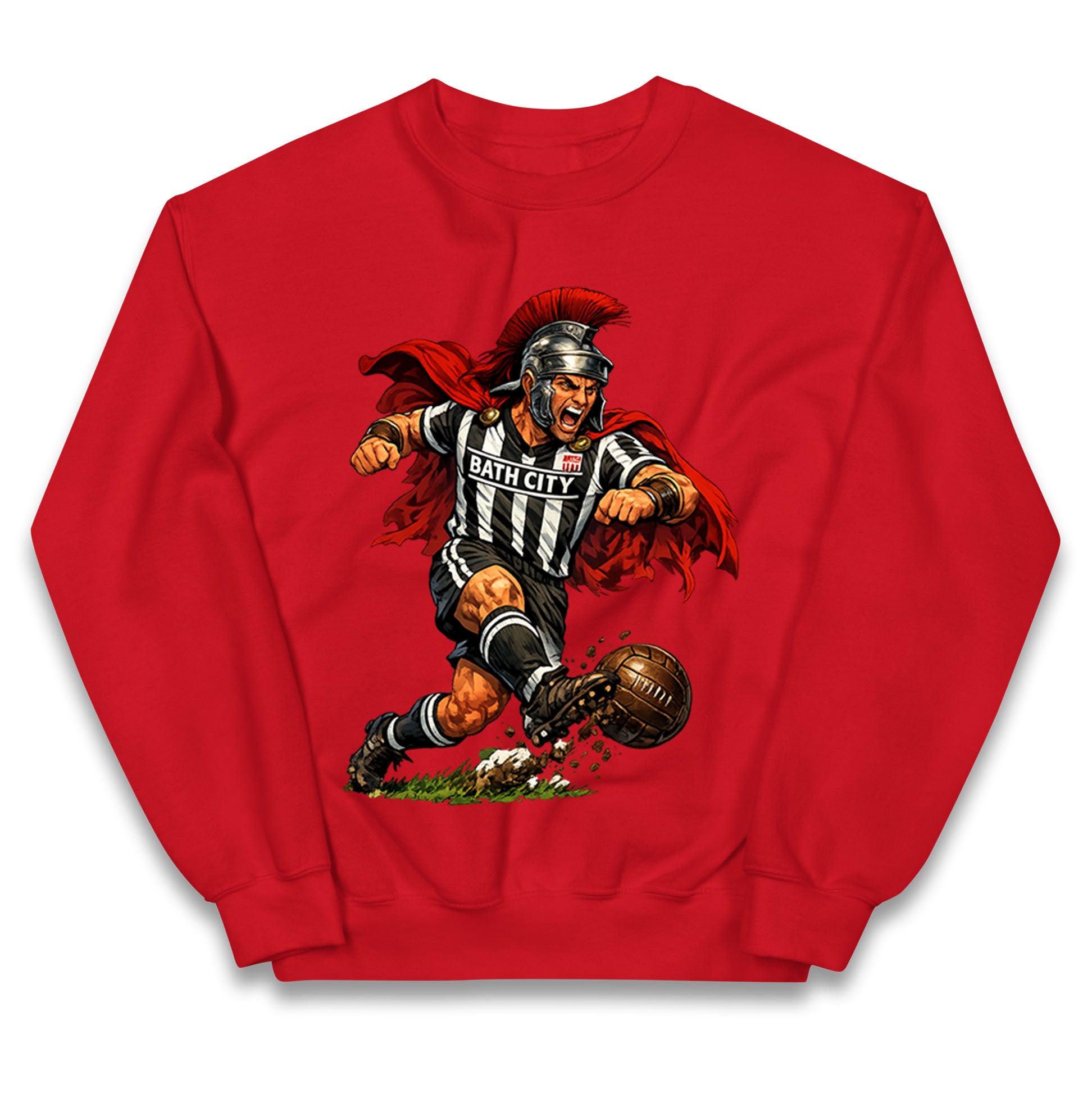 Retro Bath City Football Kids Jumper