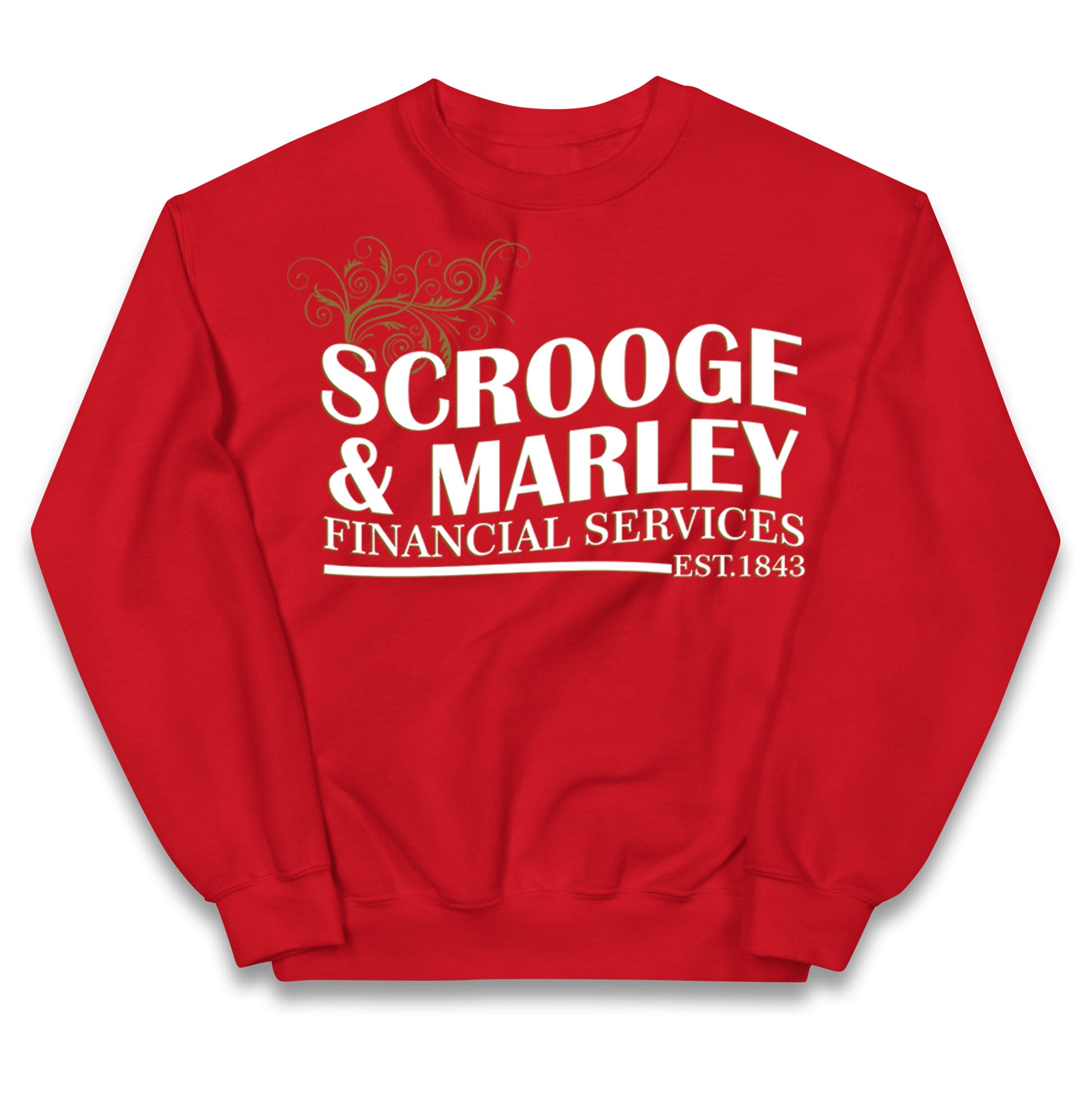 scrooge & marley christmas jumper