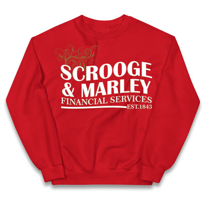 scrooge & marley christmas jumper