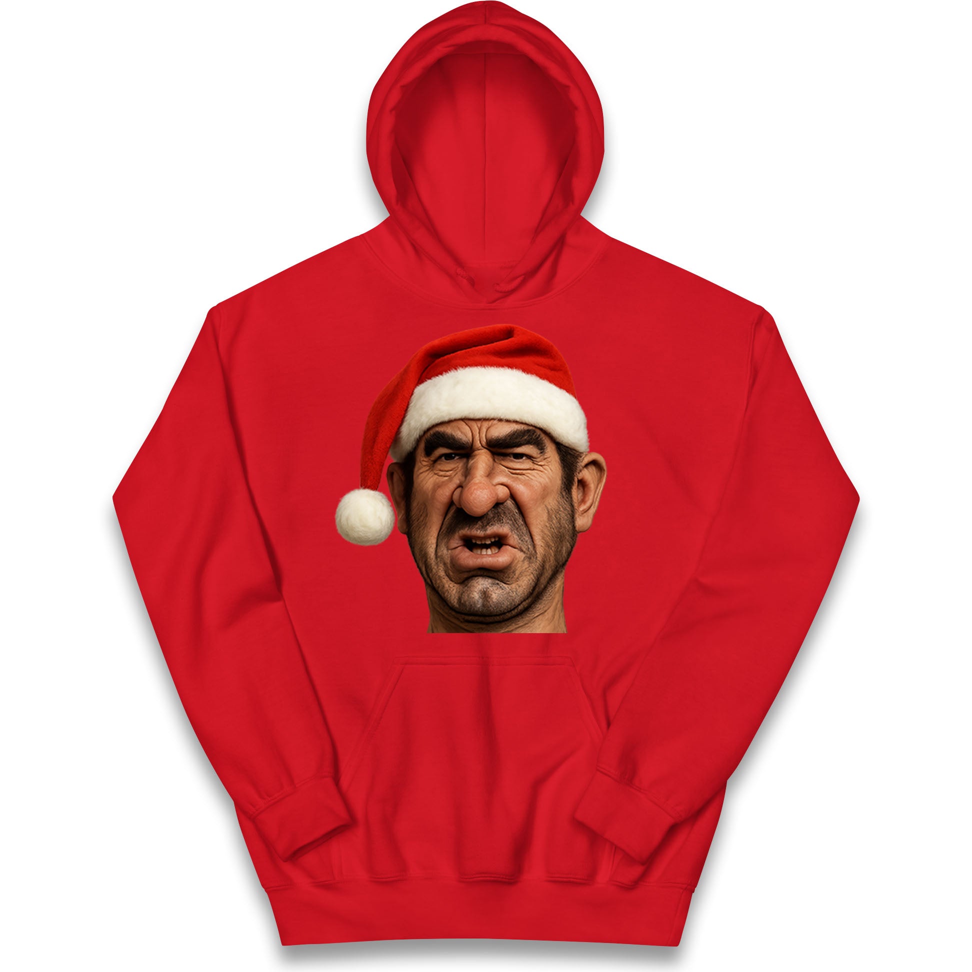 Eric Cantona Xmas Kids Hoodie