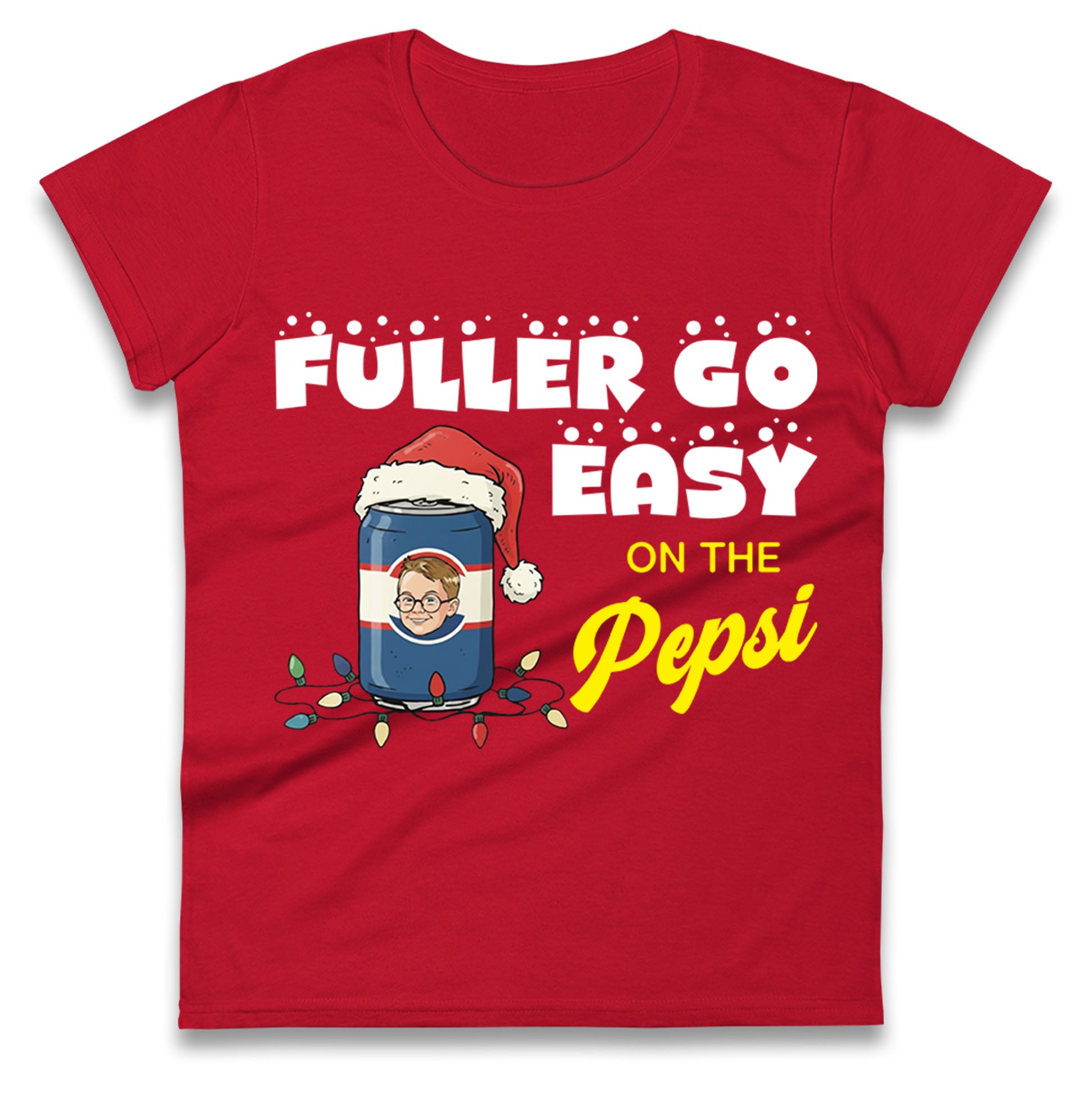 Home Alone Fuller Christmas Ladies T Shirt
