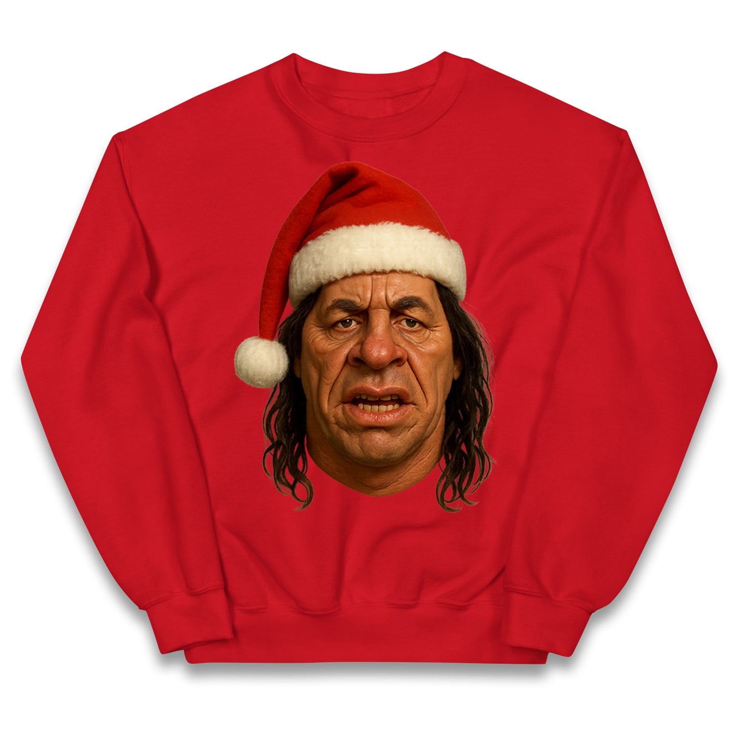 Bret Hart Christmas Kids Jumper