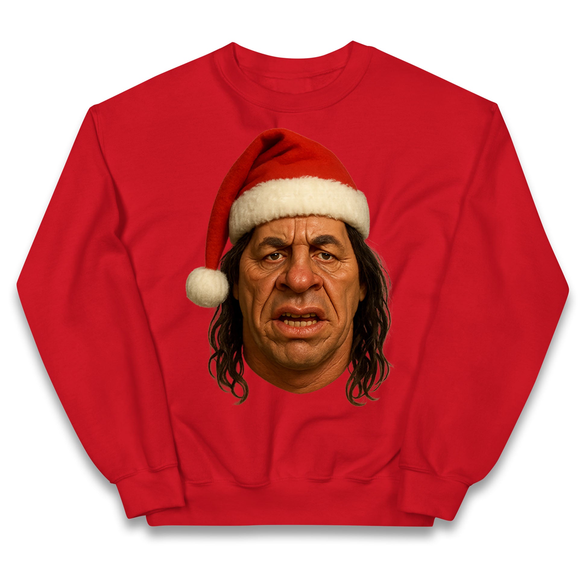 Bret Hart Christmas Kids Jumper