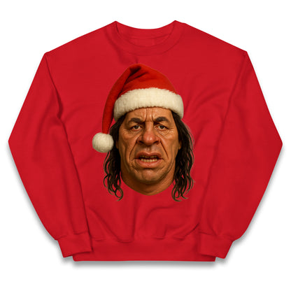 Bret Hart Christmas Kids Jumper