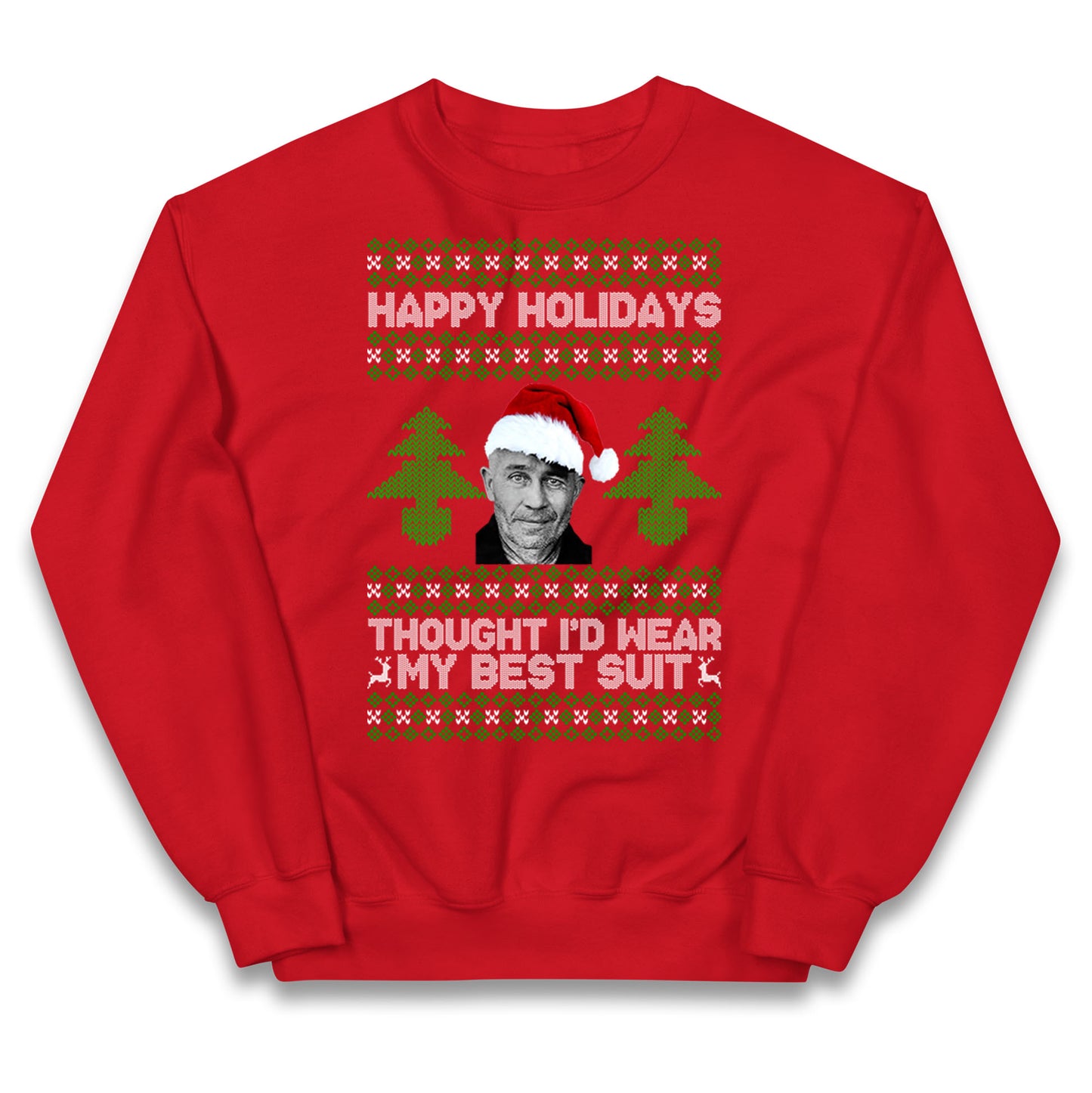 Ed Gein Christmas Kids Jumper