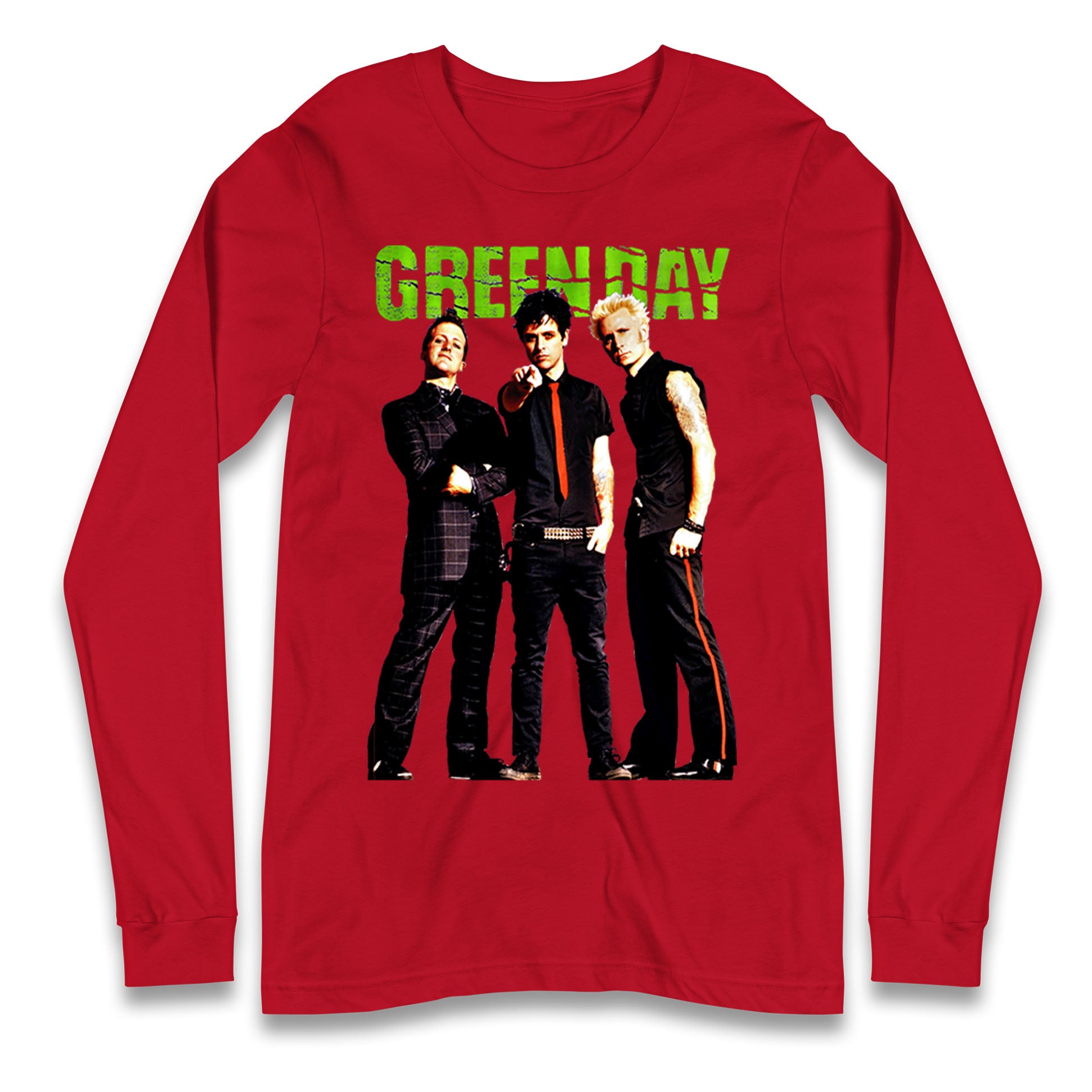 Green Day Longsleeve T Shirt