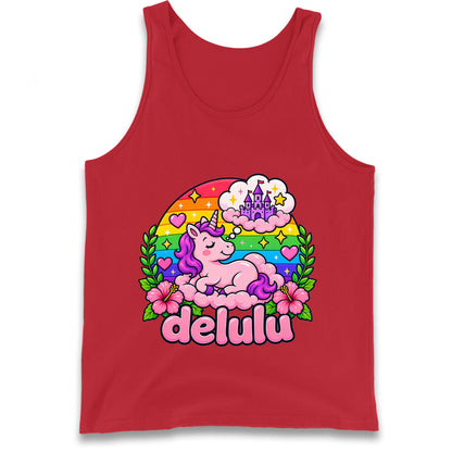 Delulu Unicorn Tank Top