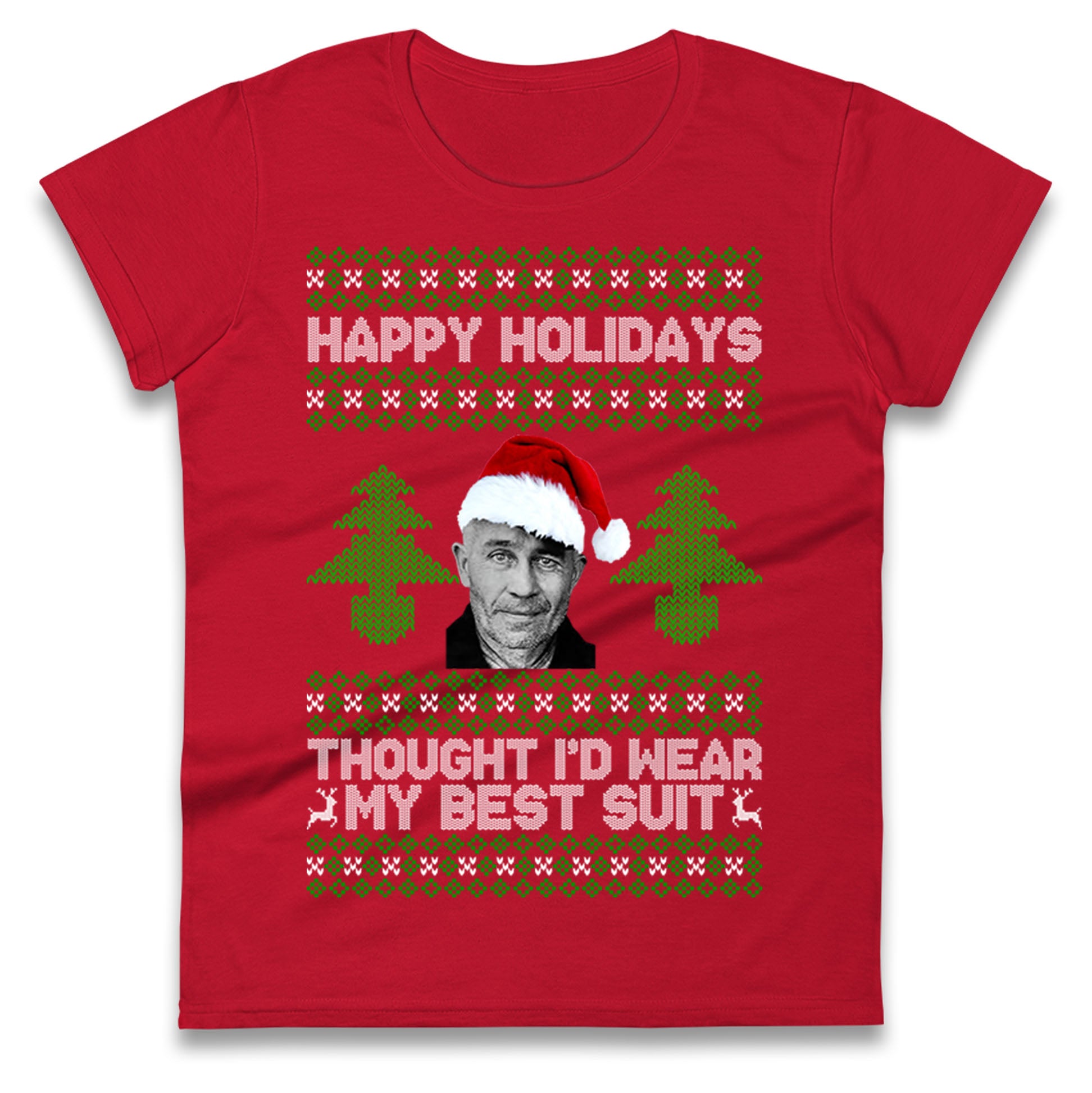 Ed Gein Christmas Ladies T Shirt