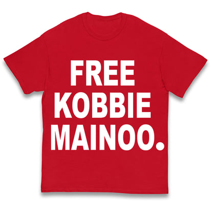 Free Kobbie Mainoo Kids T Shirt