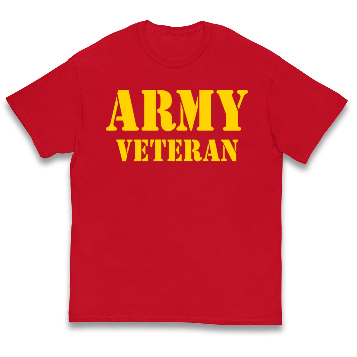 Army Veteran Kids T Shirt 