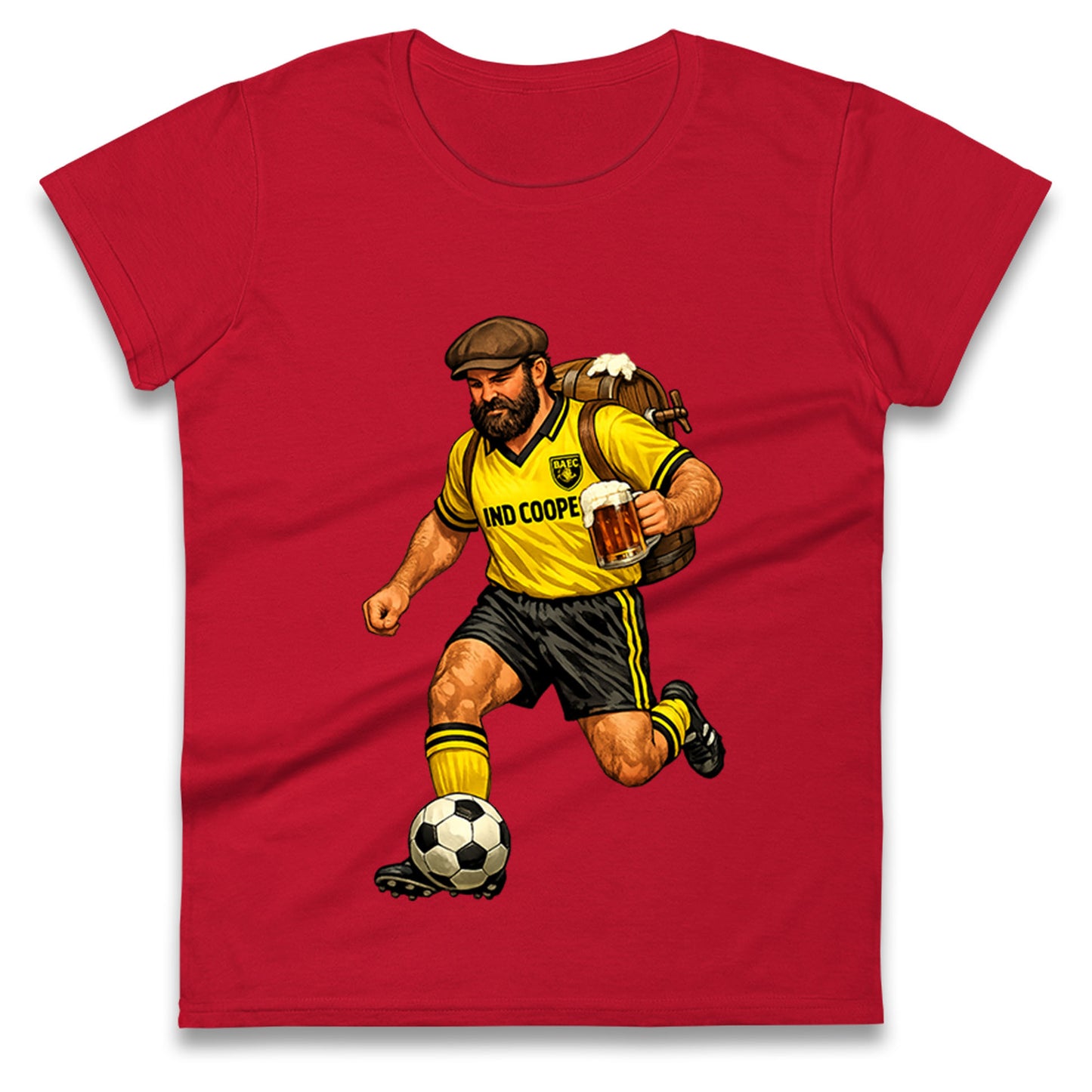 Burton Albion Football Ladies T Shirt 