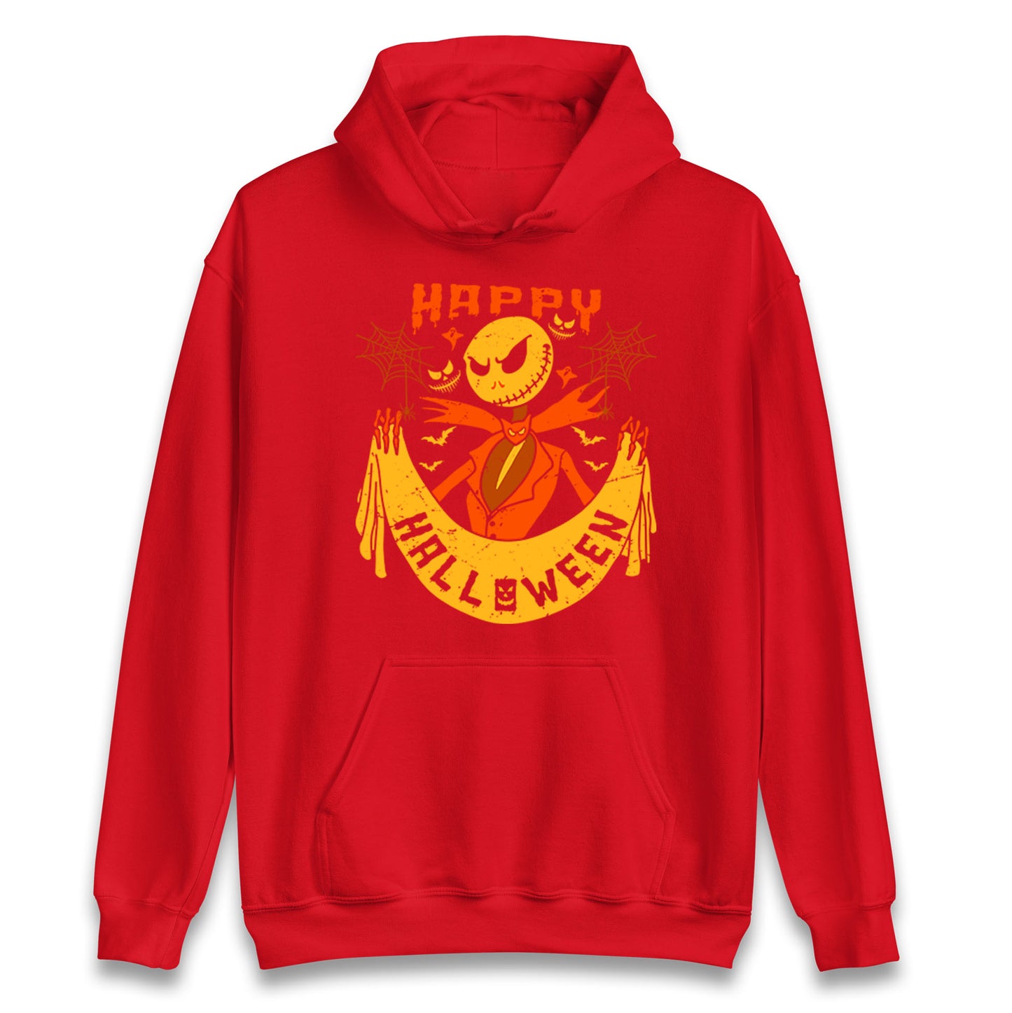 Jack Skellington Happy Halloween Unisex Hoodie
