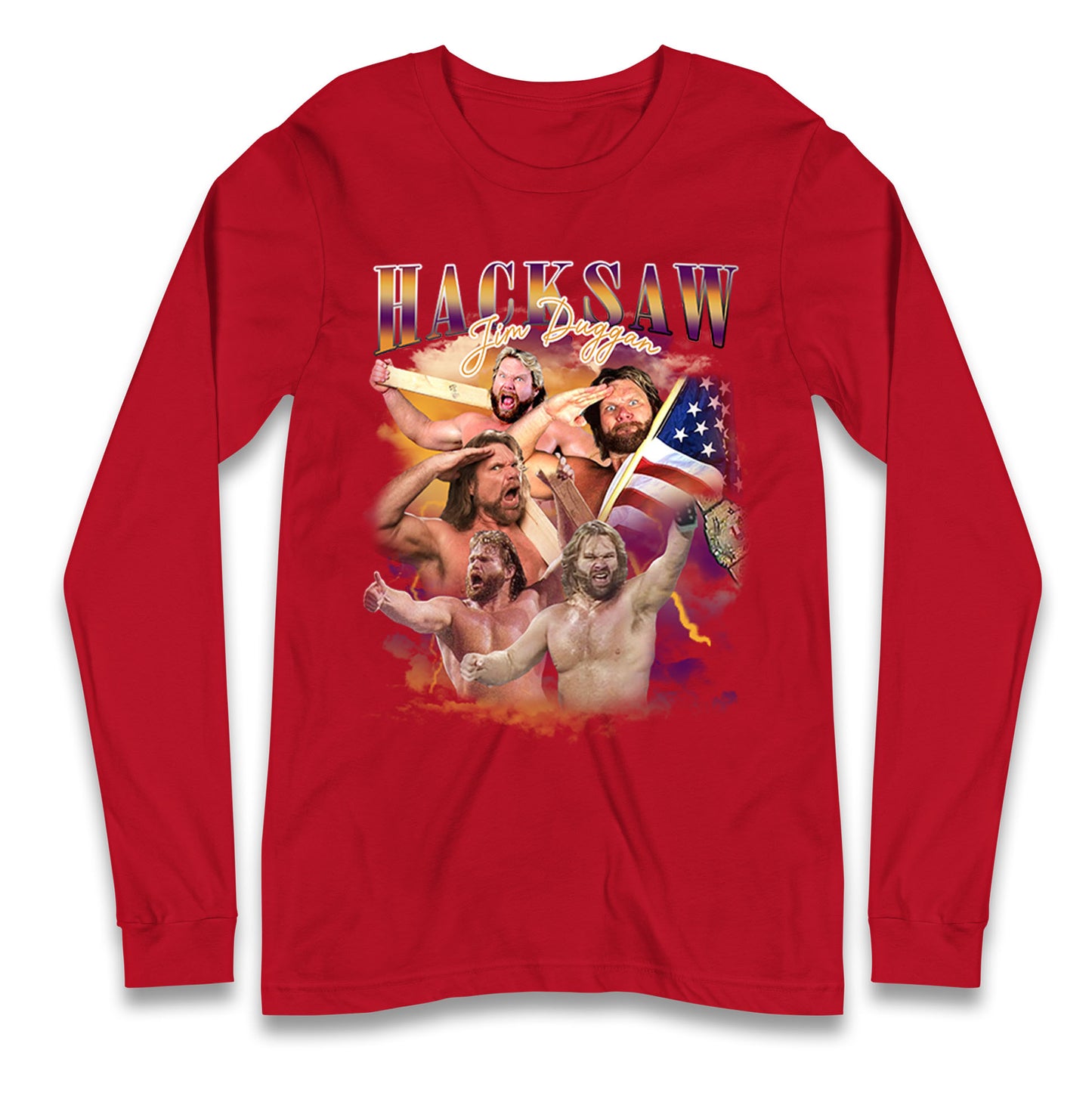 Hacksaw Bootleg Long Sleeve T Shirt
