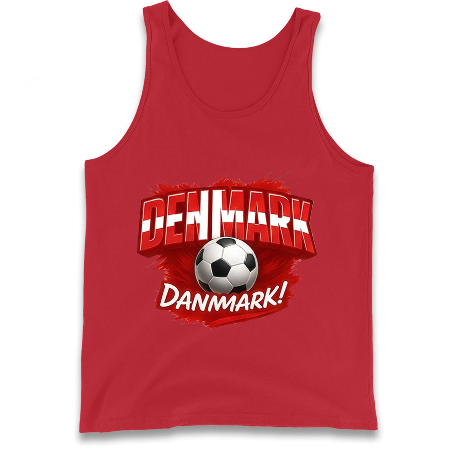 Denmark Retro World Cup Tank Top