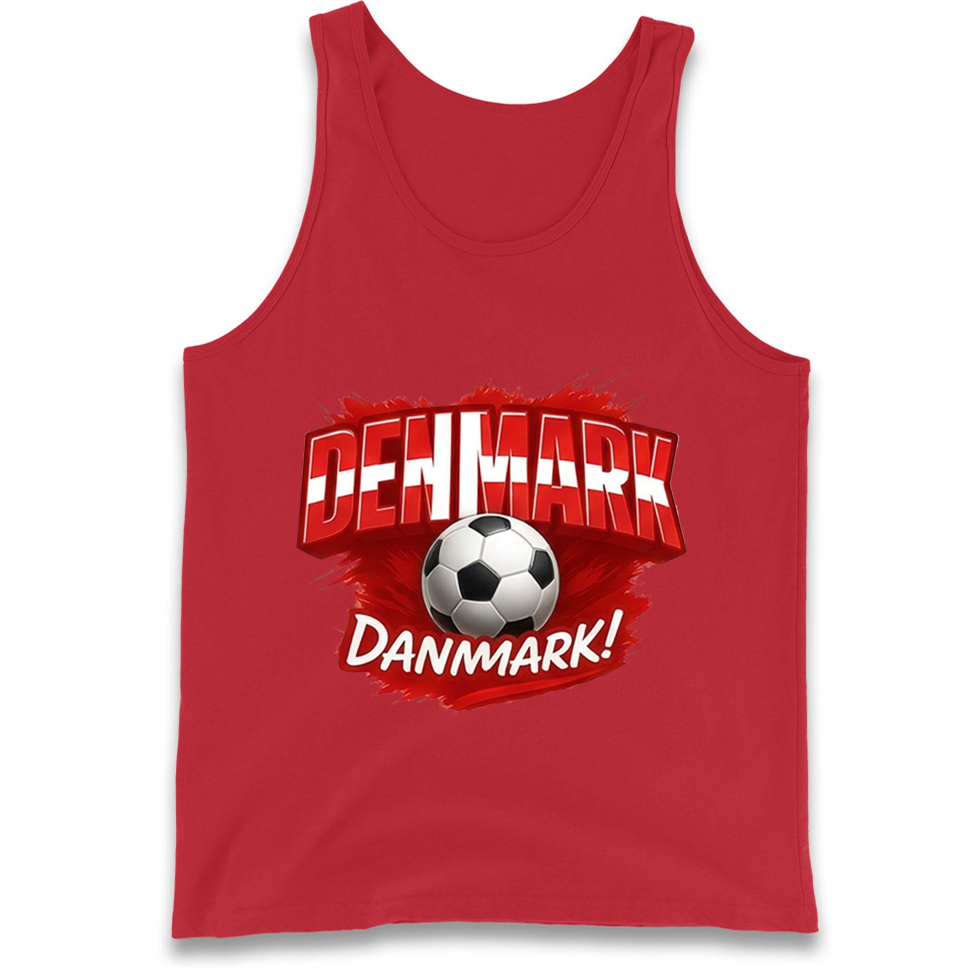 Denmark Retro World Cup Tank Top