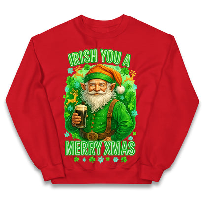 Irish Christmas Kids Jumper