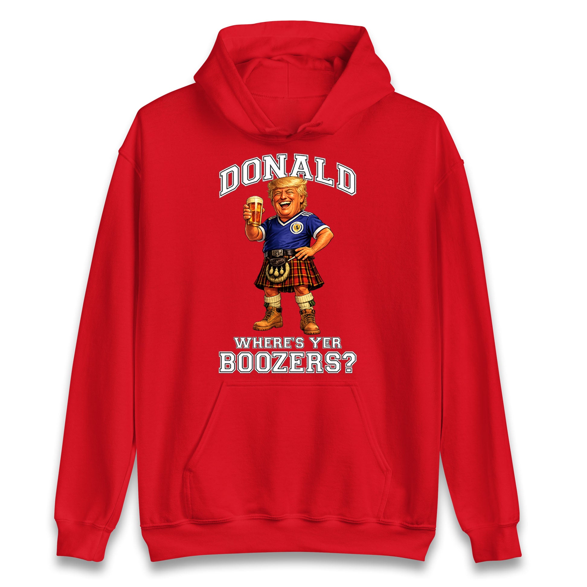 Donald Trump Scotland World Cup Hoodie