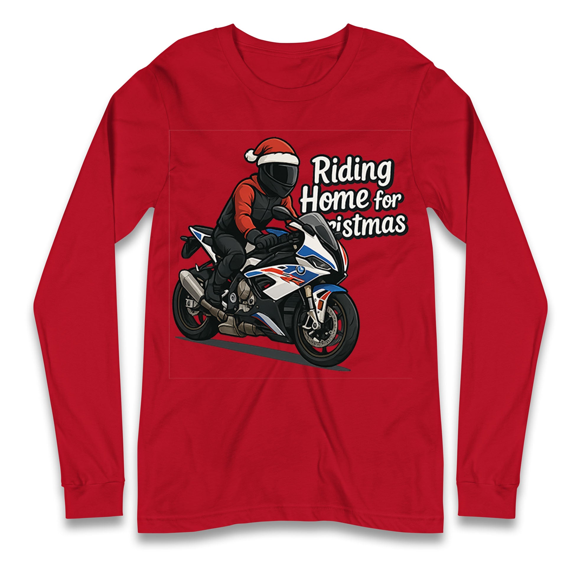 BMW S1000RR Christmas Longsleeve T Shirt