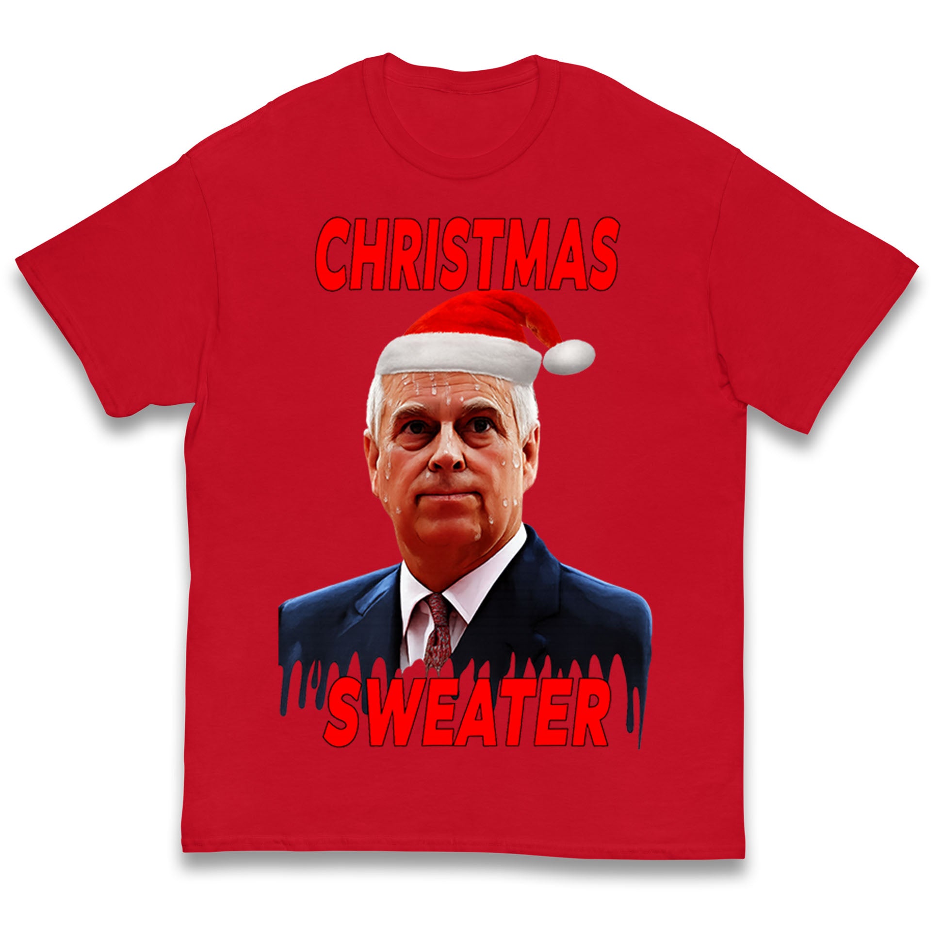 Prince Andrew Christmas Kids T Shirt