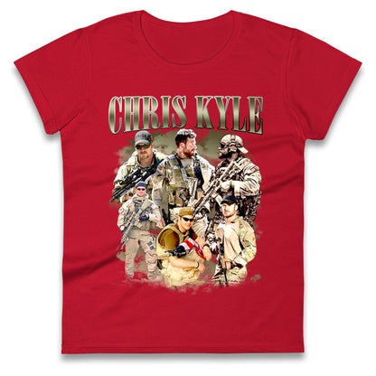 Chris Kyle American Sniper Ladies T Shirt