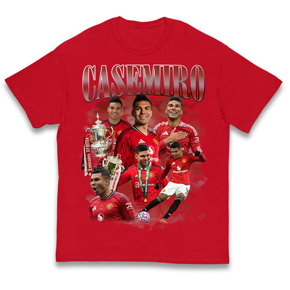 Casemiro Manchester United Kids T Shirt