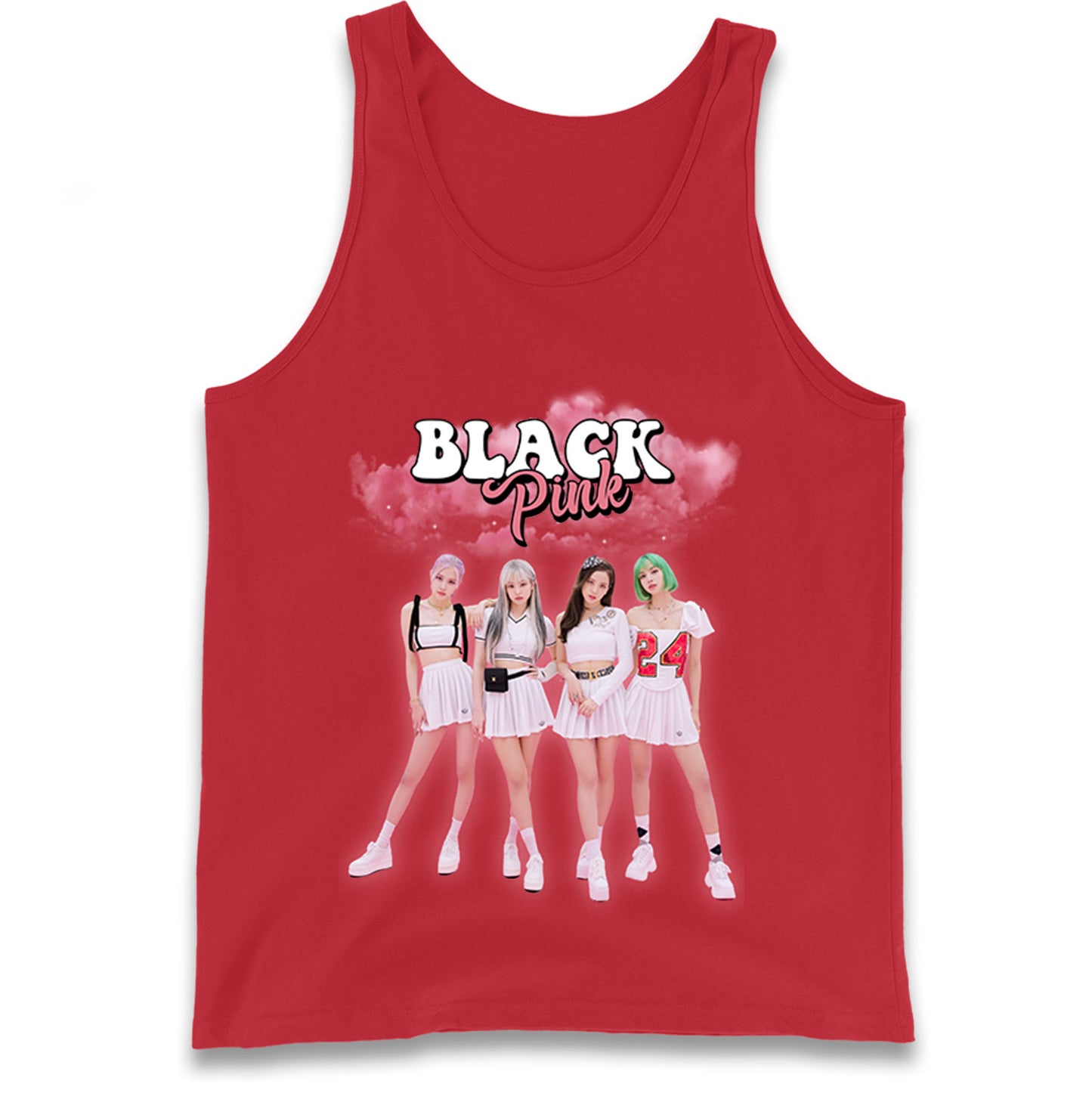Blackpink K Pop Idol Band Tank Top