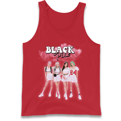Blackpink K Pop Idol Band Tank Top