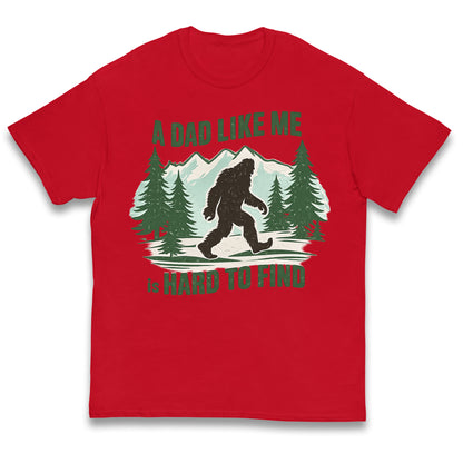 Retro Funny Bigfoot Dad Kids T Shirt