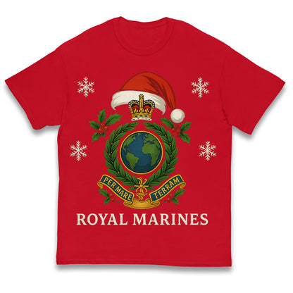 Royal Marines Christmas Kids T Shirt