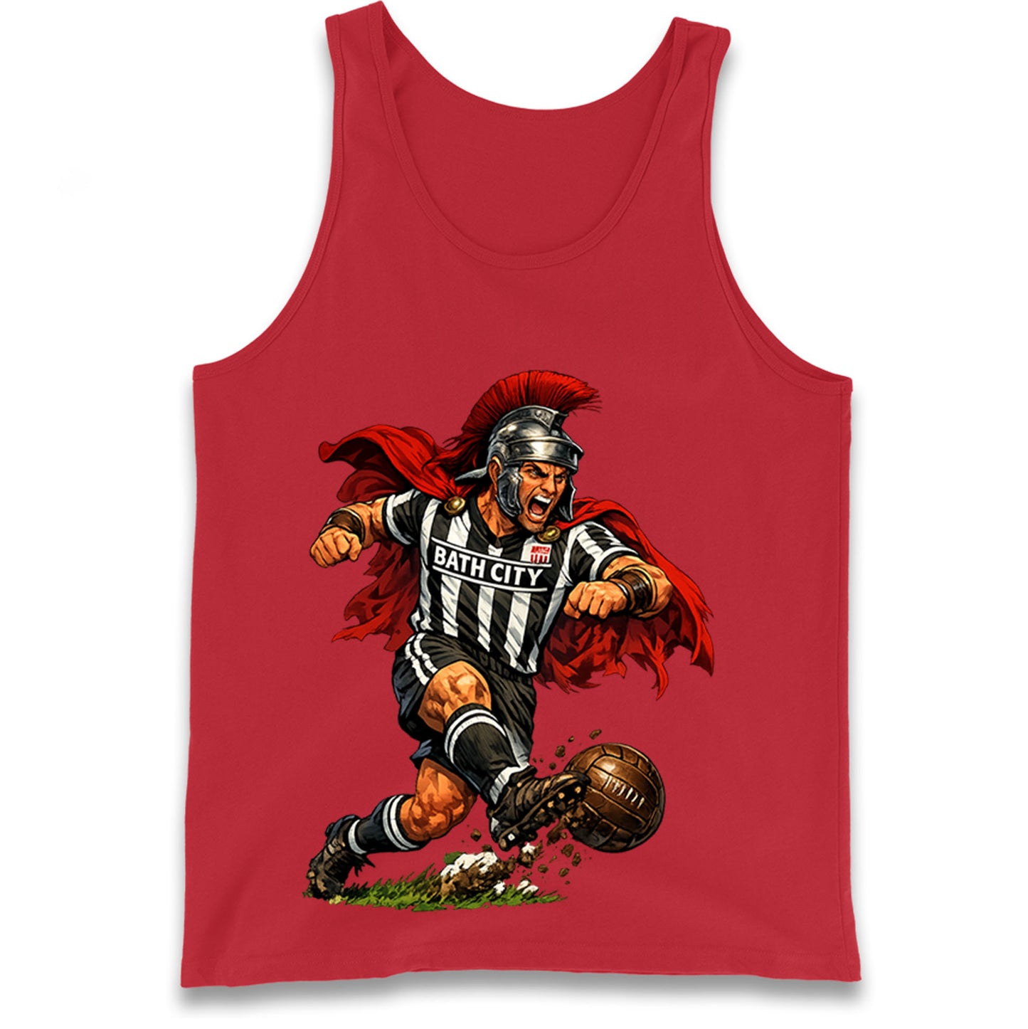 Retro Bath City Football Tank Top