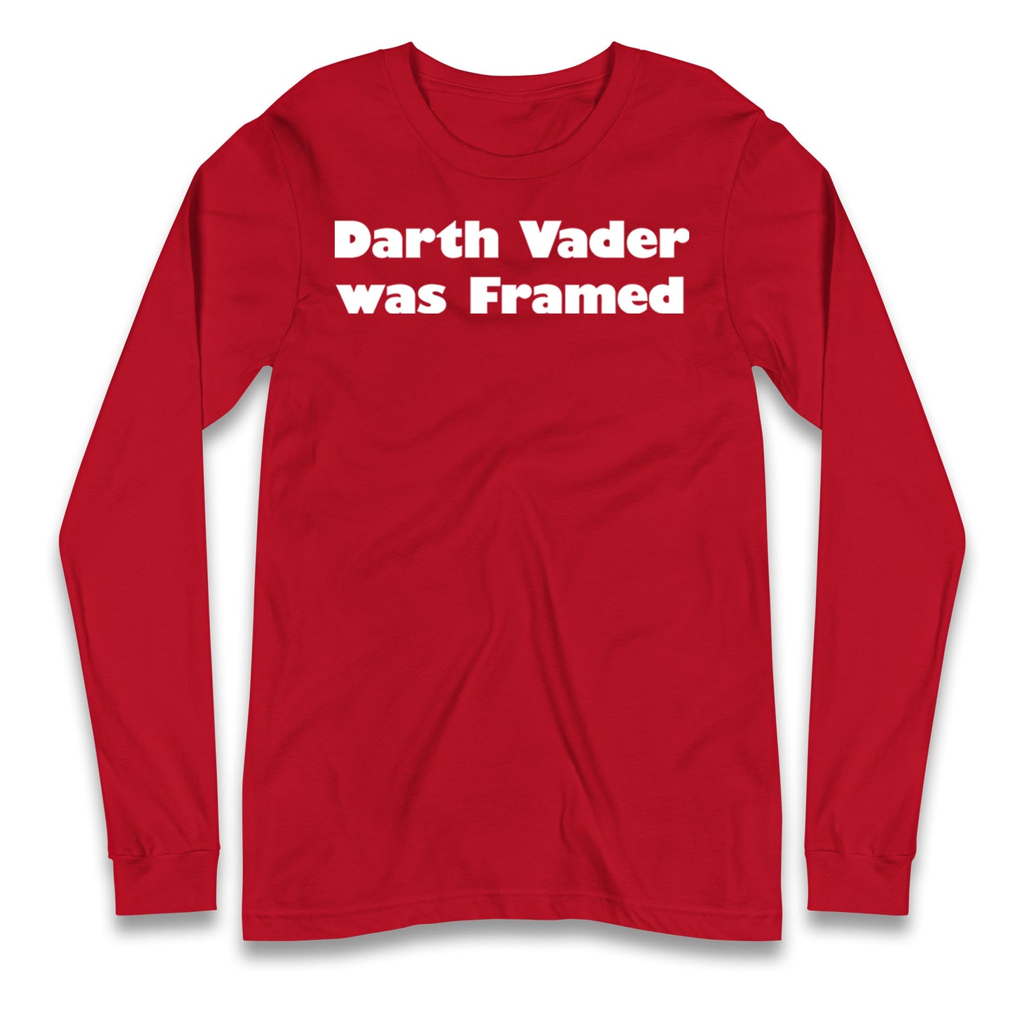 Darth Vader Was Framed 2004 Longsleeve T Shirt