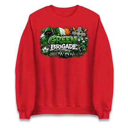 Celtic Green Brigade Football Jumper
