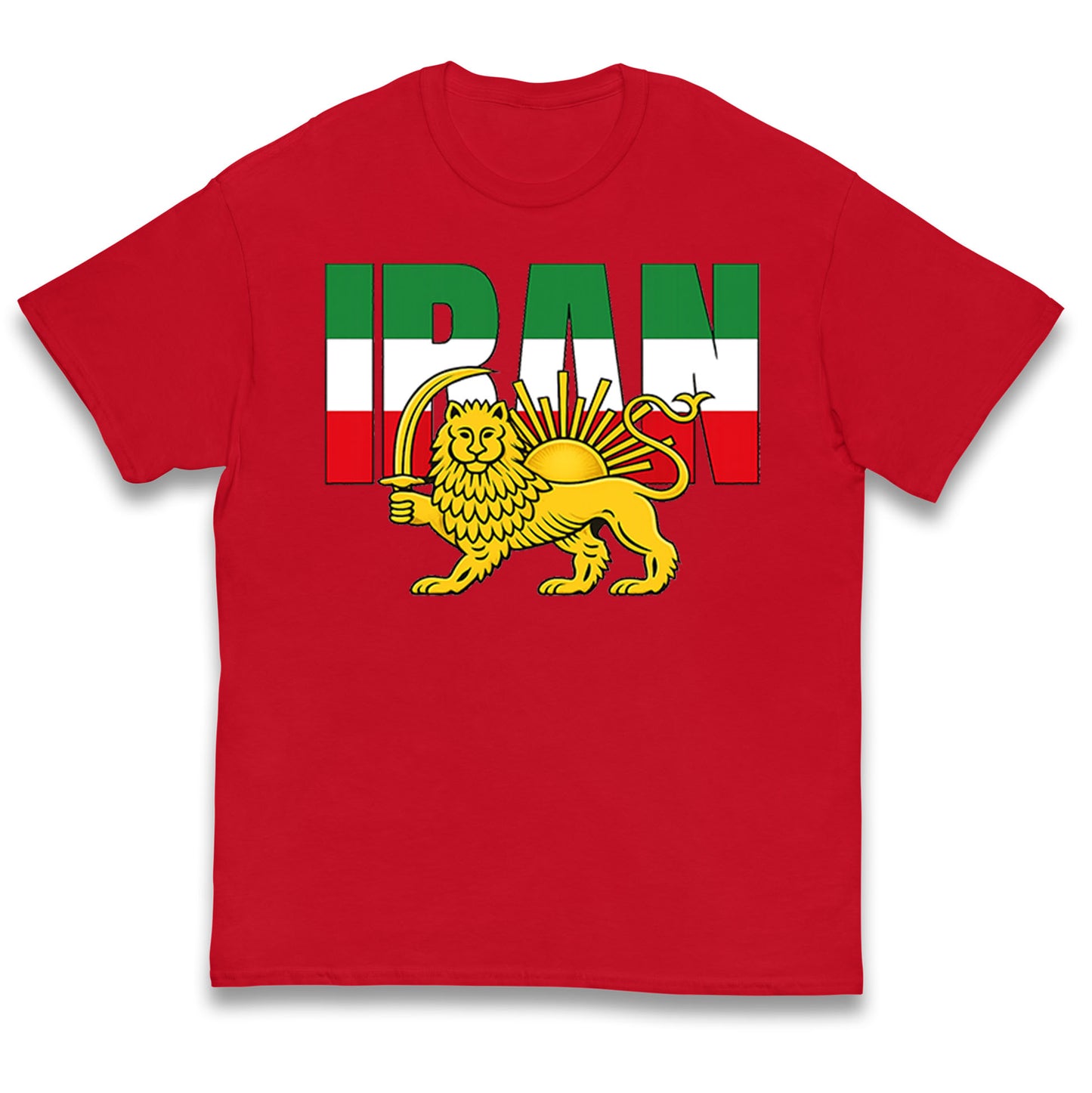 Iran Flag Kids T Shirt