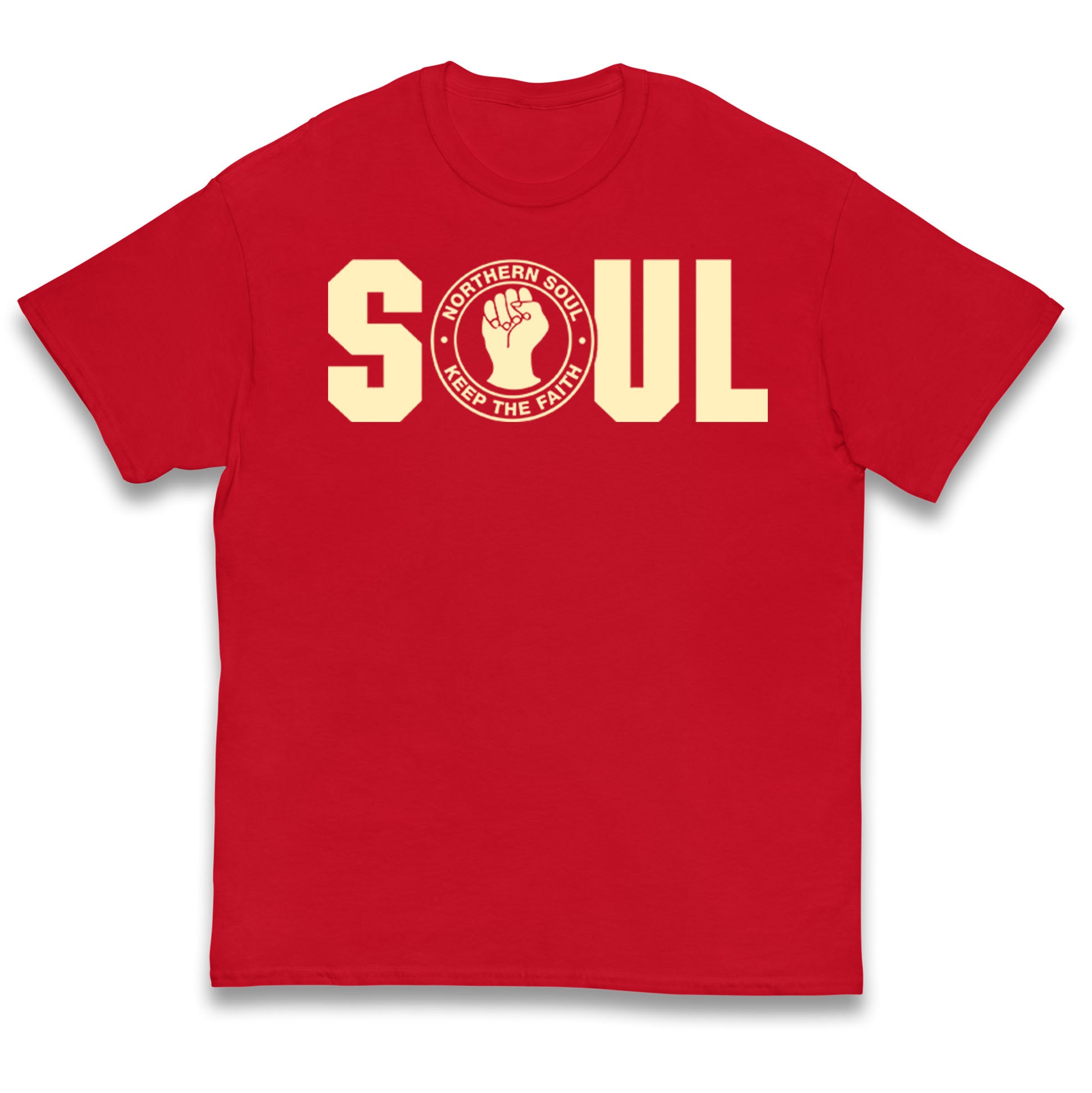 Northern Soul Keep The Faith Logo Kids T Shirt
