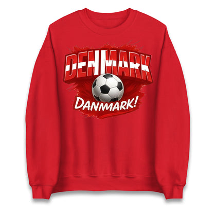 Denmark Retro World Cup Jumper 
