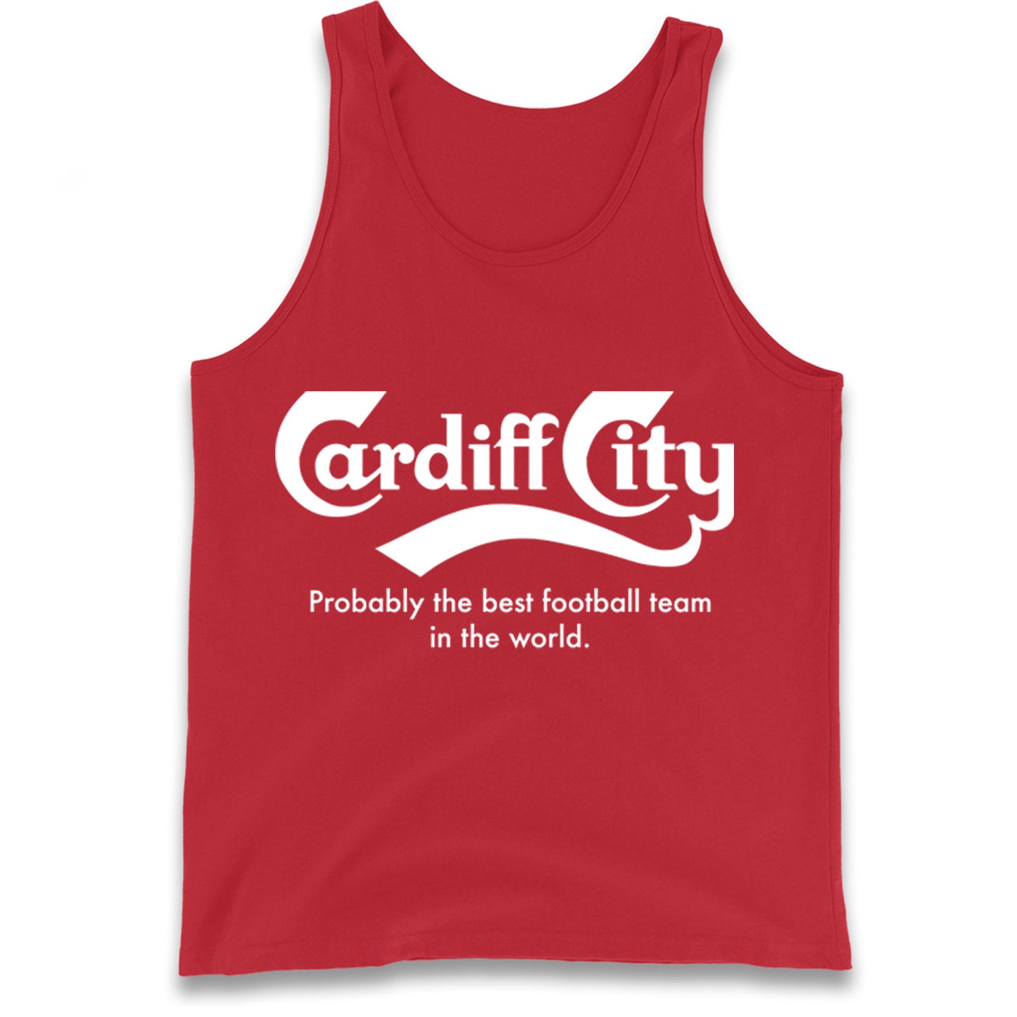 Cardiff City FC Football Tank Top 