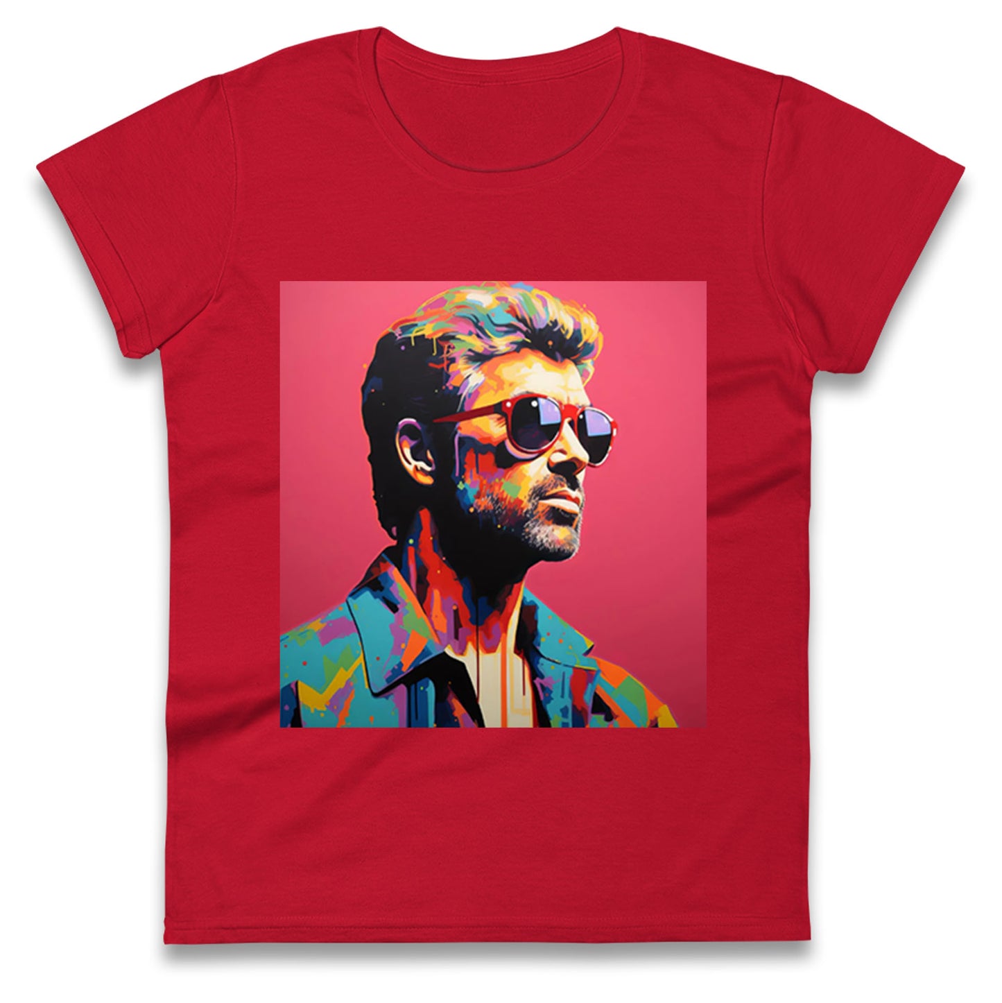 George Michael Ladies T Shirt