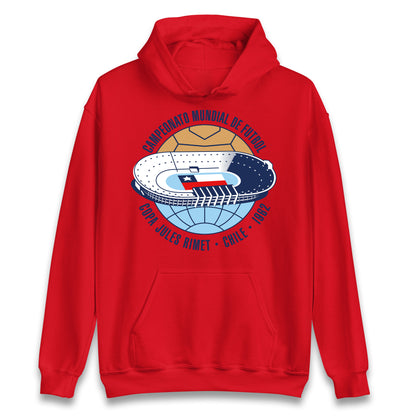 Chile 1962 Retro World Cup Hoodie