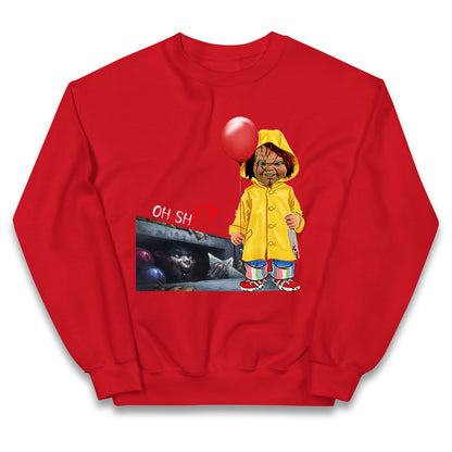 Chucky Doll Horror Halloween Kids Jumper